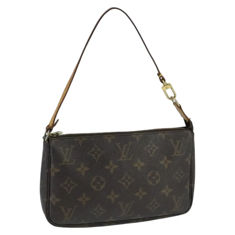 Handle bags with lightweight nylon for ease -Louis Vuitton Pochette Accessoire  Canvas Clutch Bag (Pre-Owned)