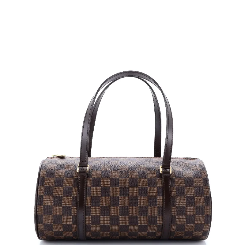 Handle bags with laptop sleeves for work -Papillon Handbag Damier 30