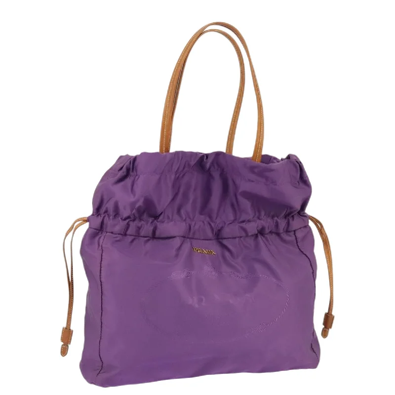 Handle bags with durable hemp for sustainability -Prada  Synthetic Tote Bag (Pre-Owned)