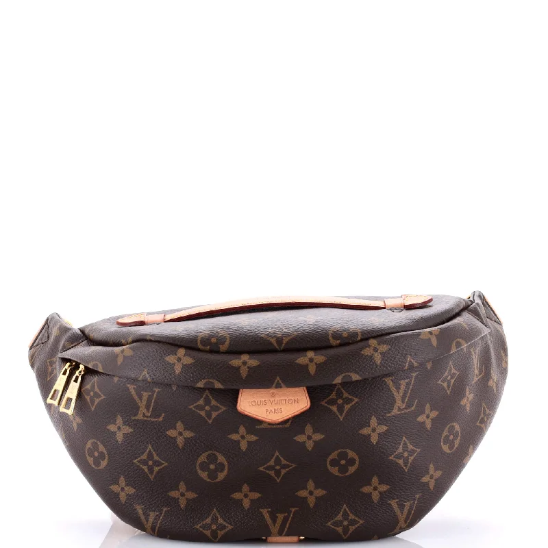 Handle bags with sleek hardware for sophistication -Bum Bag Monogram Canvas