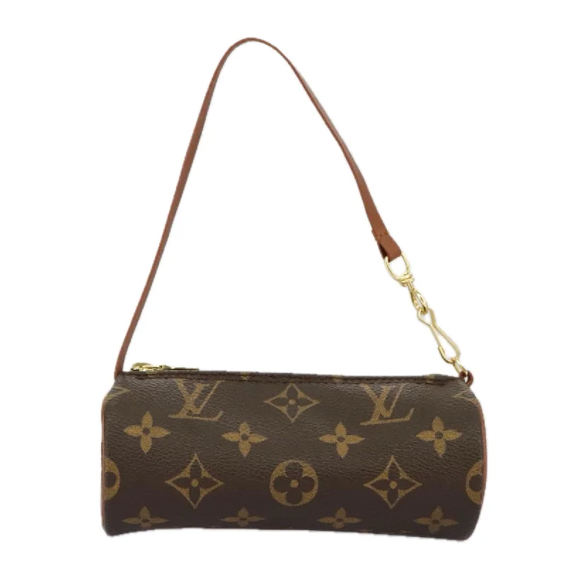 Handle bags with vibrant colors for boldness -Louis Vuitton Mini Baby Papillon  Canvas Clutch Bag (Pre-Owned)