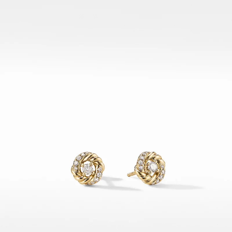 Rings with wide bands for statement wear -David Yurman   Earring in 18-Karat Yellow Gold