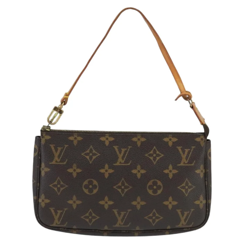 Handle bags with detachable pouches for versatility -Louis Vuitton Pochette Accessoire  Canvas Clutch Bag (Pre-Owned)