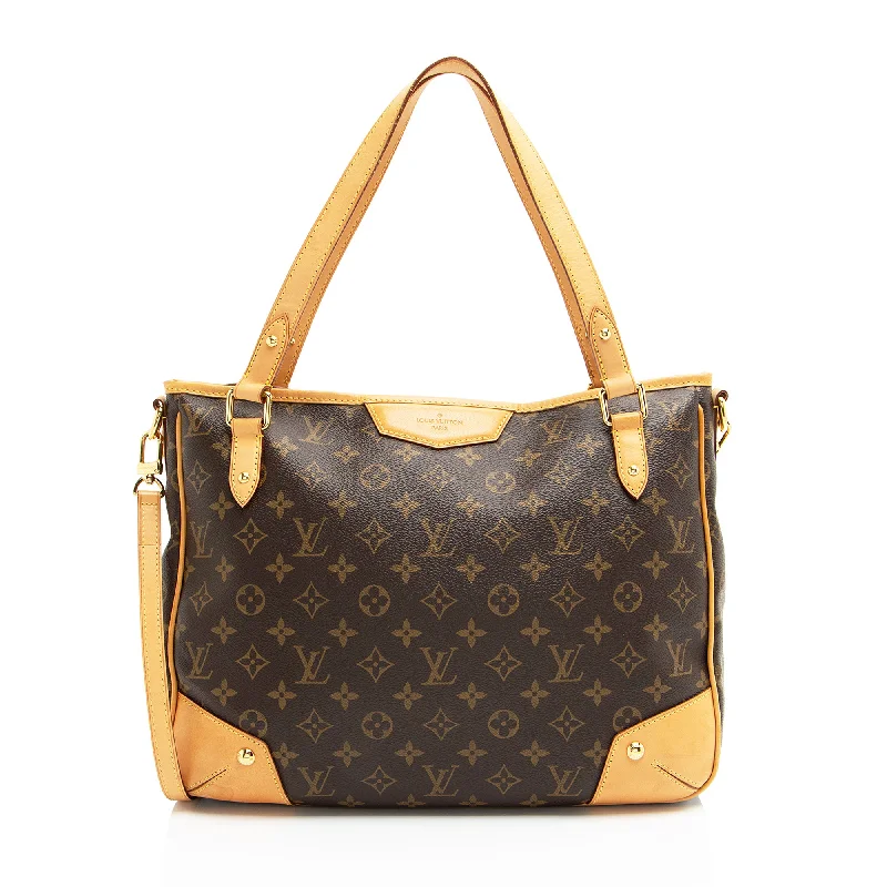 Handle bags with polka dots for fun -Louis Vuitton Monogram Canvas Estrela MM Tote