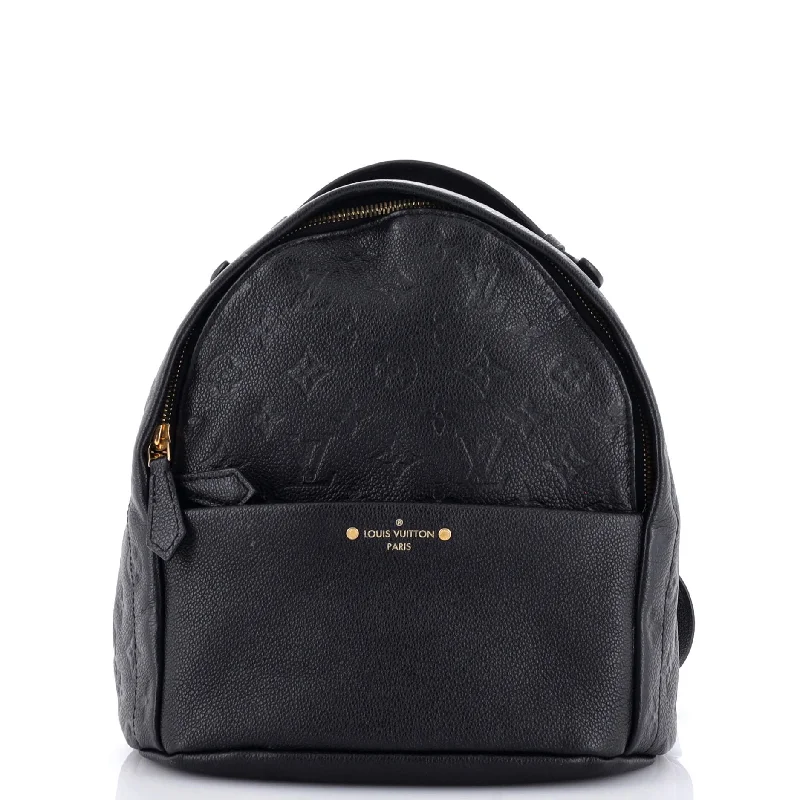 Canvas handle bags perfect for casual outings -Sorbonne Backpack Monogram Empreinte Leather