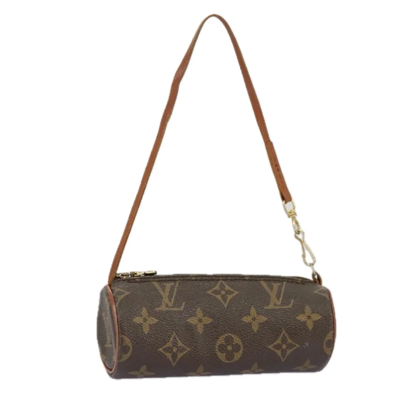 Waterproof handle bags ideal for rainy weather -Louis Vuitton Mini Baby Papillon  Canvas Clutch Bag (Pre-Owned)