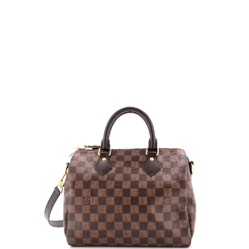 Handle bags with padded straps for comfort -Speedy Bandouliere Bag Damier 25