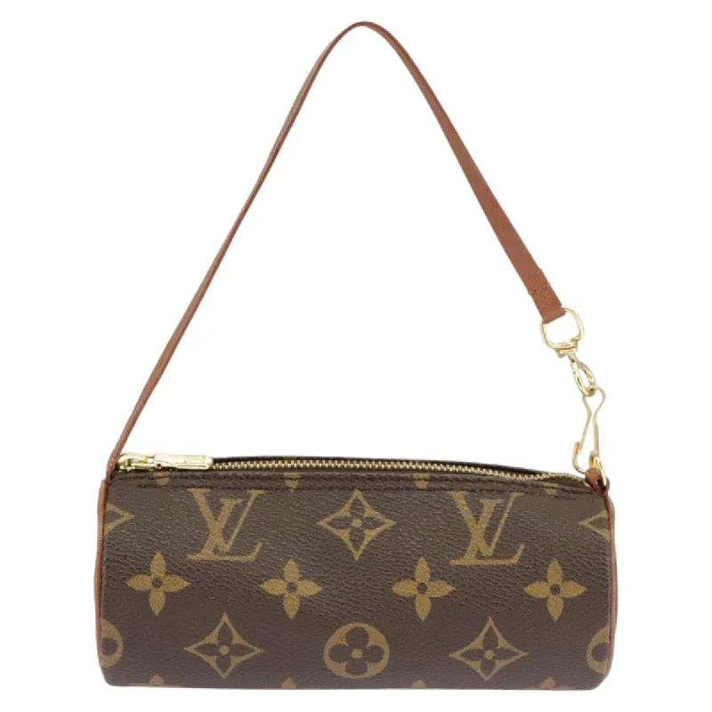 Handle bags with tie-dye patterns for fun -Louis Vuitton Mini Baby Papillon  Canvas Clutch Bag (Pre-Owned)