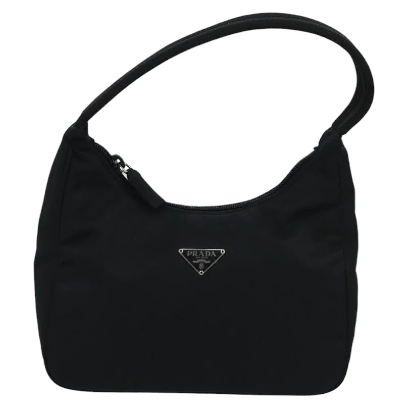 Handle bags with compact designs for portability -Prada Re-Nylon  Canvas Clutch Bag (Pre-Owned)