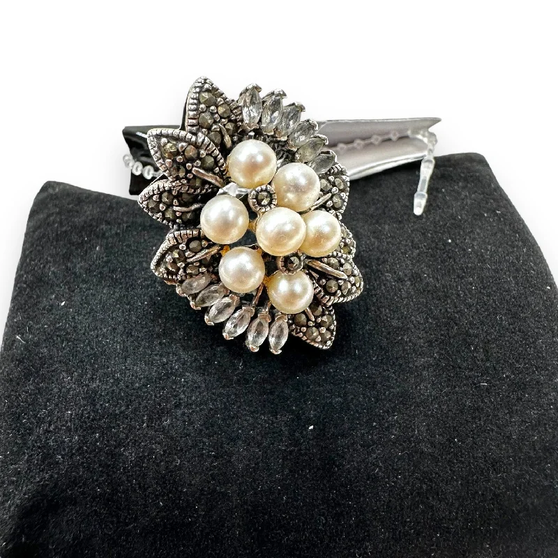 Rings with vintage-inspired rose-cut diamonds -Sterling silver Ring By Clothes Mentor