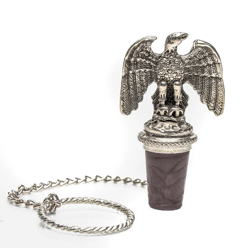 Stunning necklaces and pendants with jade gemstones for a calming green hue-American Eagle wine bottle stopper