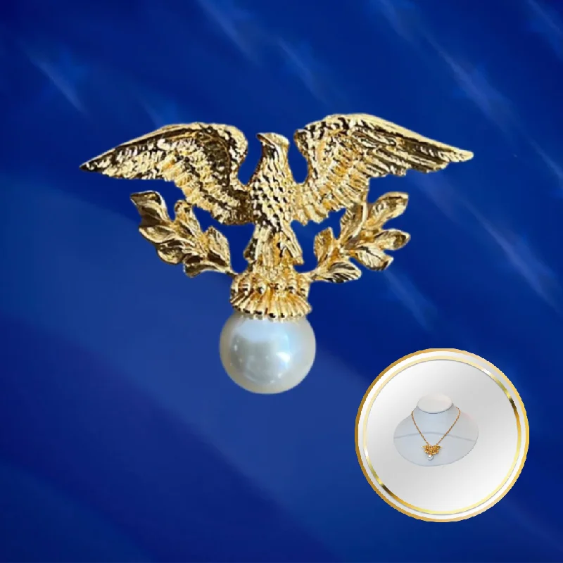 Unique necklaces and pendants with vintage-inspired designs for timeless appeal-Eagle of Peace