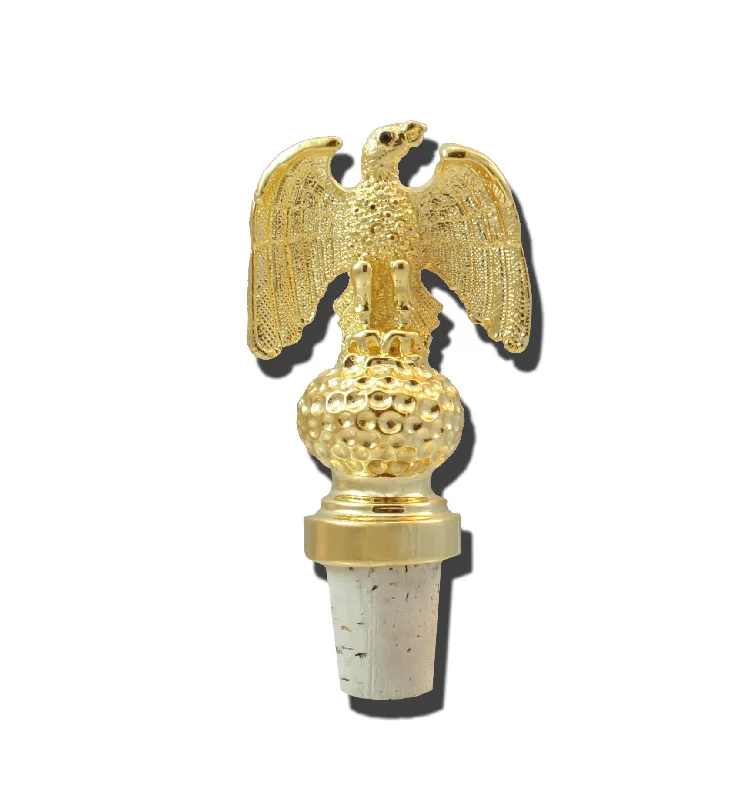 Best necklaces and pendants with adjustable chains for a customizable fit-Eagle Wine Stopper