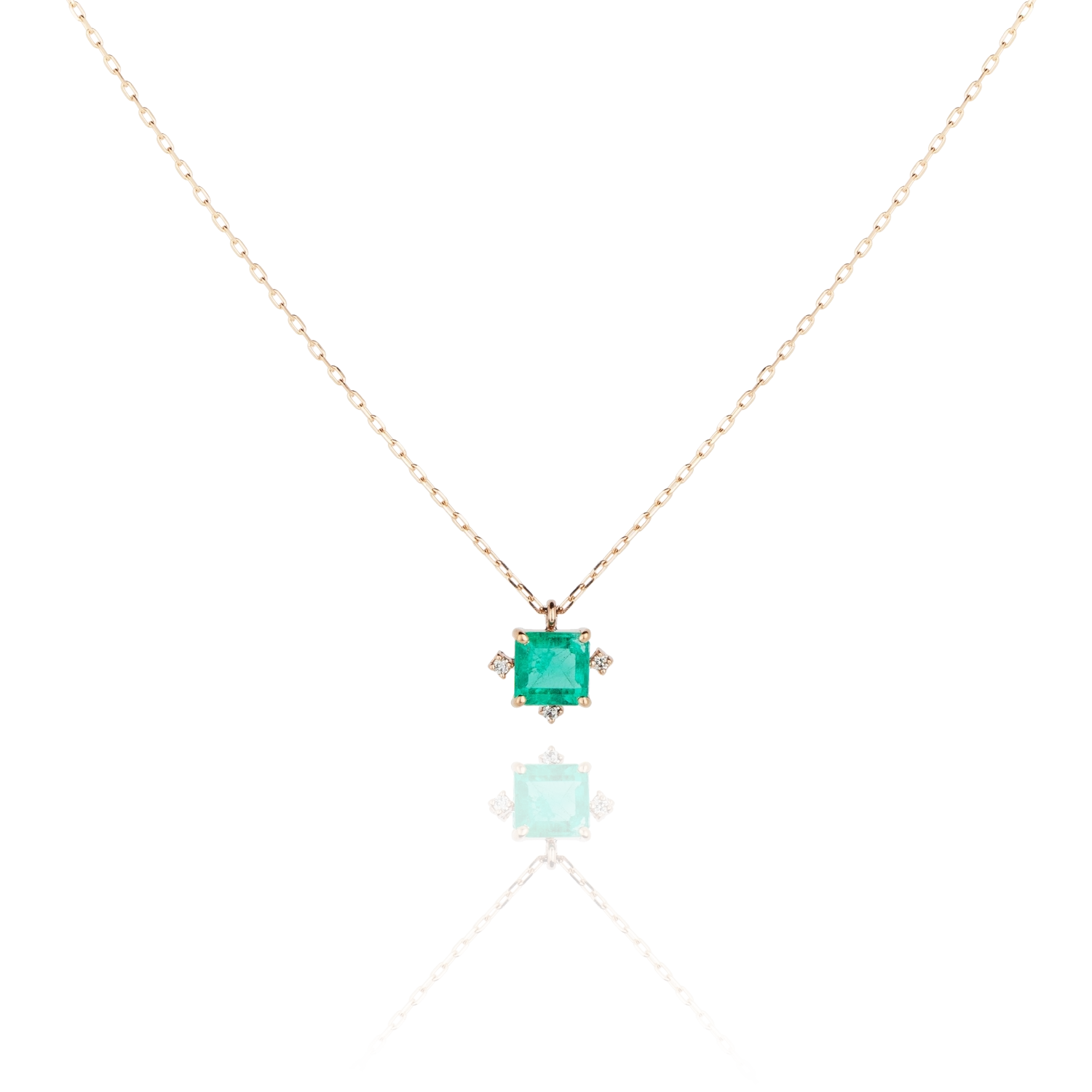 Best necklaces and pendants with opal and gold for a vibrant, luxurious contrast-Necklace MAVIS