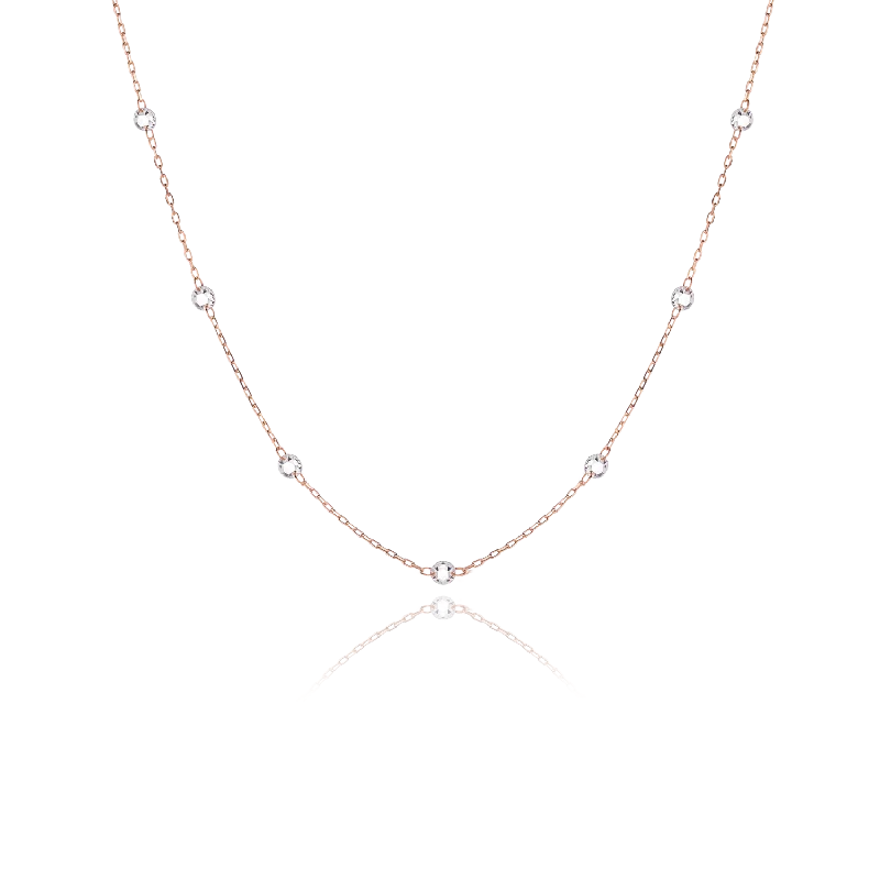 Elegant necklaces and pendants with diamond accents for added sparkle-Necklace ZOE 7