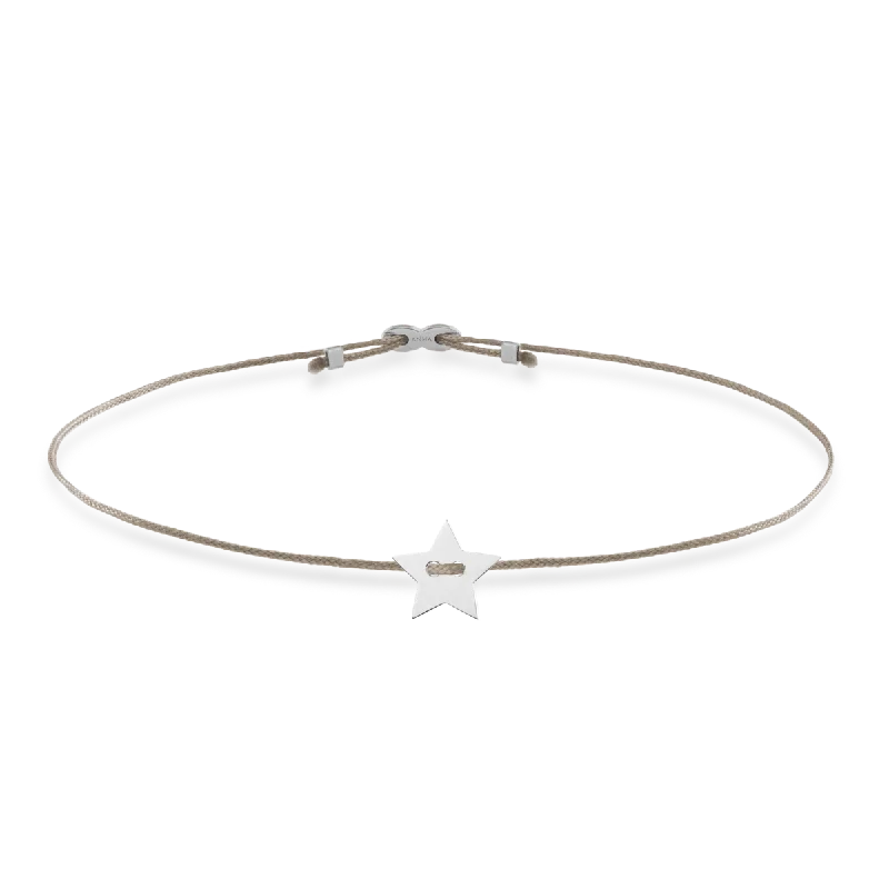 Rings with adjustable bands for perfect fit -Wristband LITTLE STAR